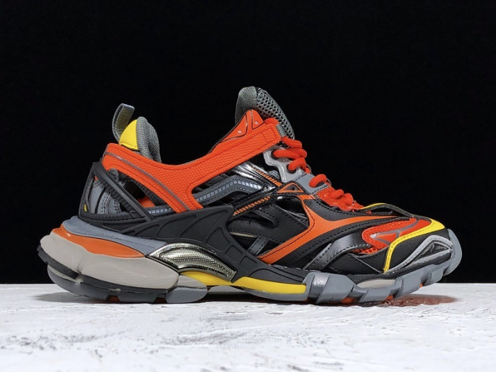 BALENGA SNEAKER TESS.S.GOMMA 4.0 ORANGE BLACK 568614W2GN37560