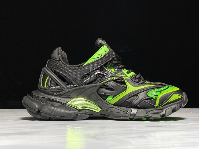 BALENGA SNEAKER TESS.S.GOMMA 4.0 BLACK GREEN 568614 W2GN2 85701