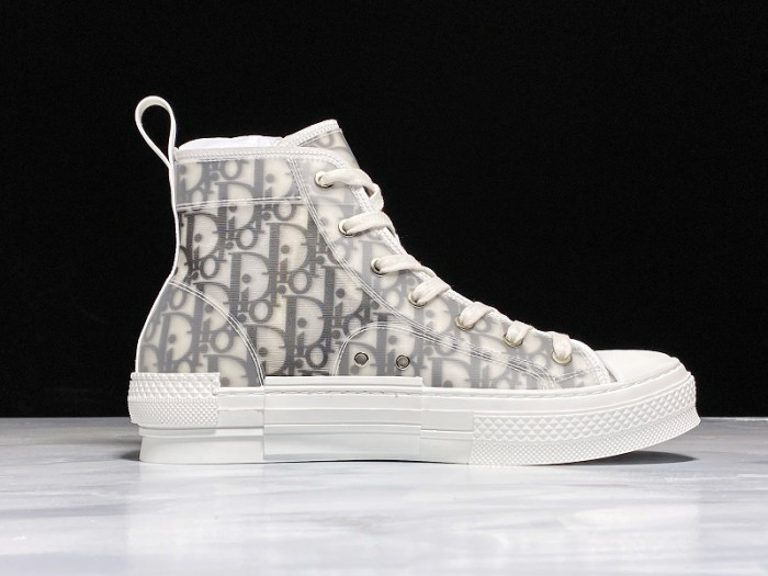 DR B23 HIGH-TOP SNEAKERS IN OBLIQUE