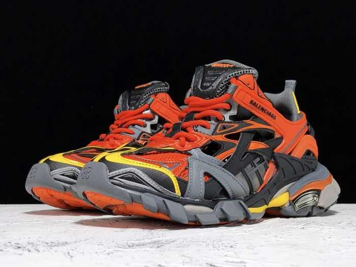 BALENGA SNEAKER TESS.S.GOMMA 4.0 ORANGE BLACK 568614W2GN37560