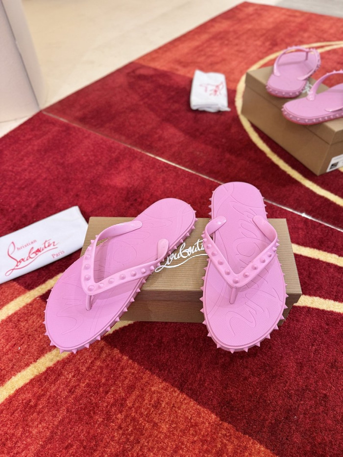 C*HRISTIAN L*BUBOUTIN SANDALS CLSS-008