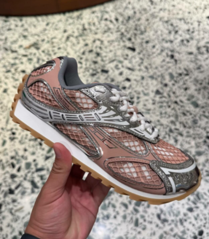 B0tt*ga Ven*ta SNEAKER “BILIARD GREEN SILVER” BVS-067