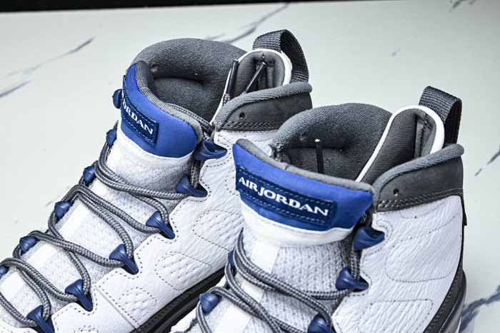 AIR JORDAN 9 White/French Blue-Flint Grey HV4794-100