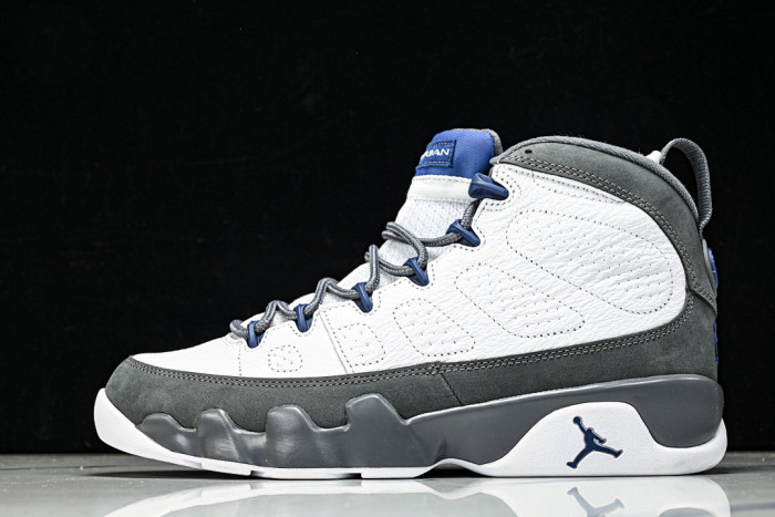 AIR JORDAN 9 White/French Blue-Flint Grey HV4794-100