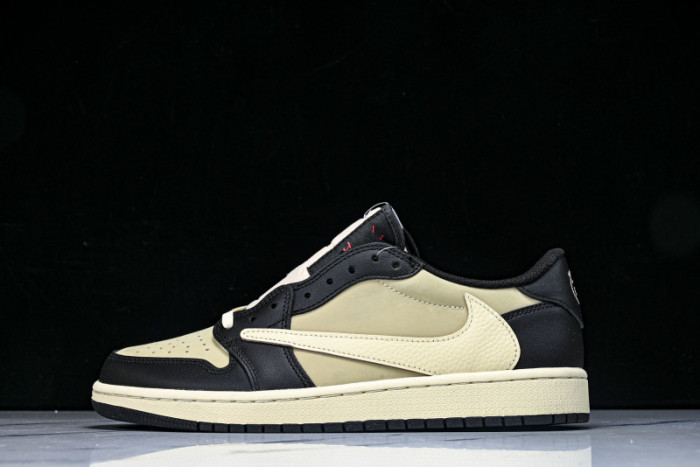 Travis Scott x Air Jordan AJ 1 Low“Canary” DZ4137--700