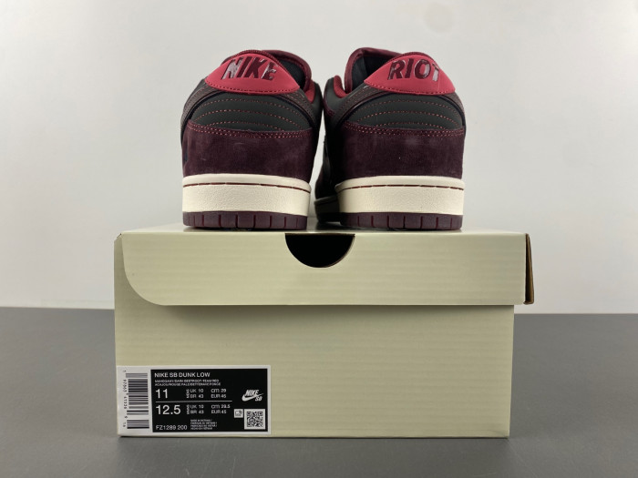 Riot Skateshop x Nike SB Dunk Low FZ1289-200