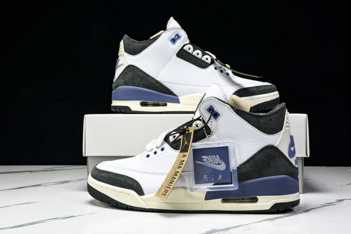 Ma Maniére x Air Jordan 3 OG SP “Diffused Blue” HV8571-100