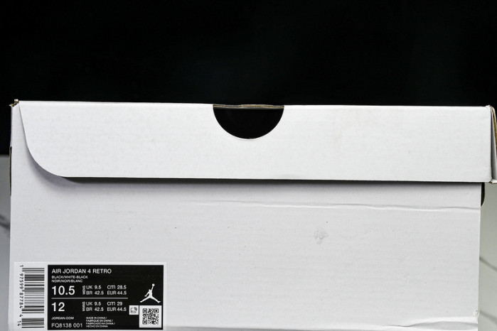 Air Jordan 4 Retro “White Thunder” FQ8138-001
