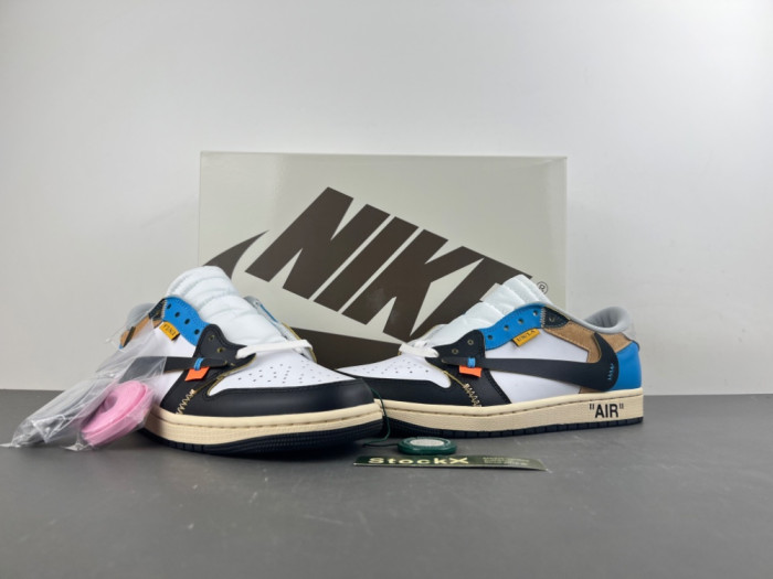 Travis Scott x OFF-WHITE x Jordan Air Jordan 1 XZ6868-006