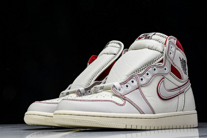 Jordan 1 Retro High Phantom Gym Red 555088-160