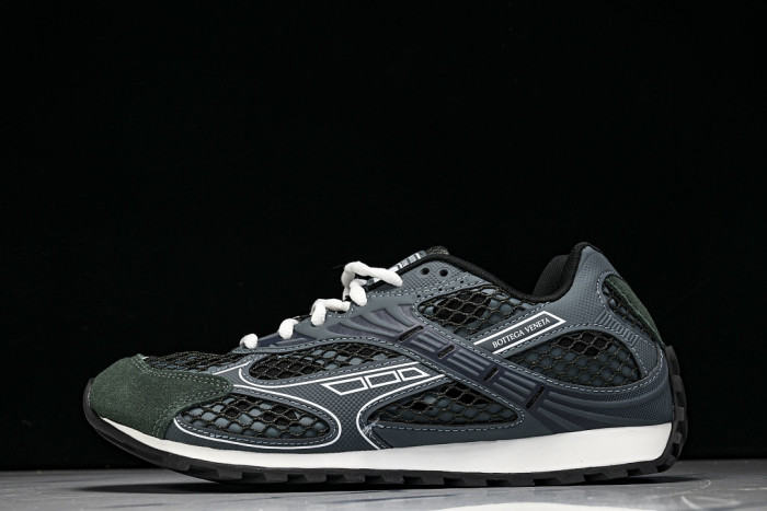 B0tt*ga Ven*ta SNEAKER “BILIARD GREEN SILVER” BVS-068