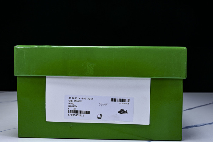B0tt*ga Ven*ta SNEAKER “BILIARD GREEN SILVER” BVS-068