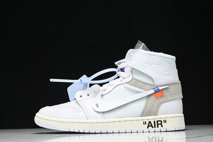 Virgil Abloh Archive x Air Jordan 1 High OG “Alaska” AA3834-100