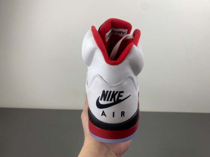 Air Jordan 5 “Fire Red Black Tongue” HQ7978-101