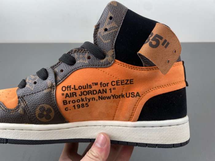 Air Jordan 1 High & LV 554724-555