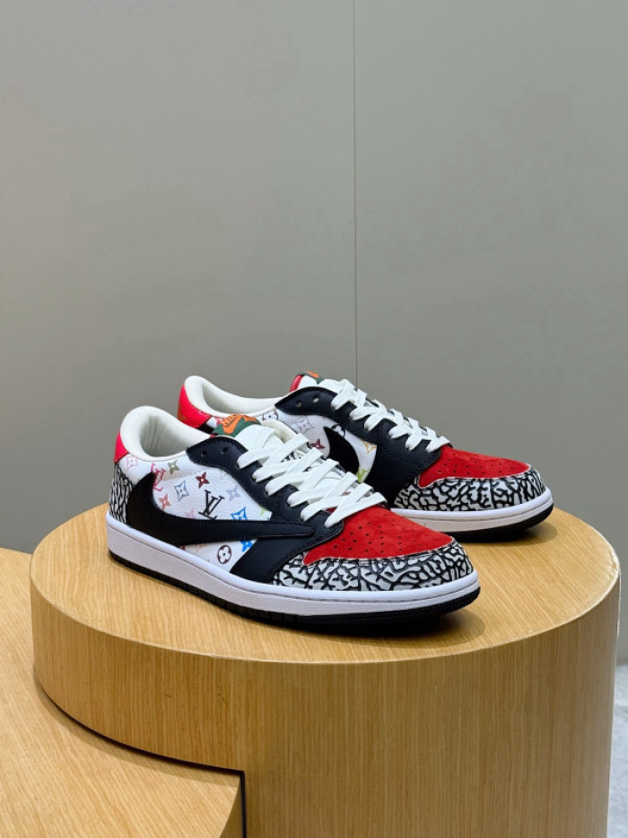 Travis Scott x Air Jordan 1 Low OG x LV DM1-103