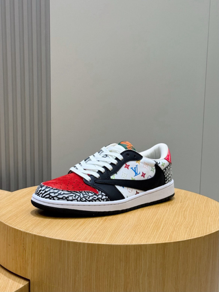Travis Scott x Air Jordan 1 Low OG x LV DM1-103