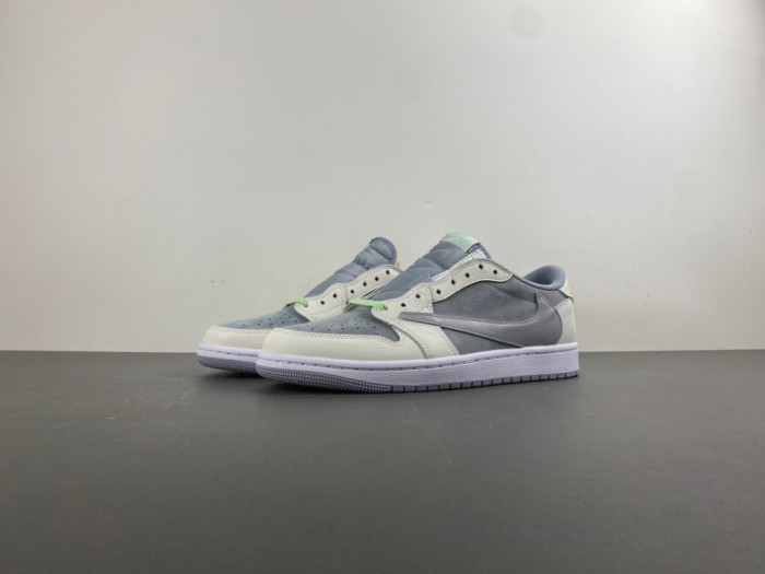 Travis Scott x Air Jordan 1 Low OG "Medium Olive" HQ2004-400